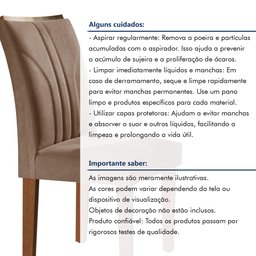 Conjunto 2 Cadeiras para Sala de Jantar Laguna Espresso Móveis - 7 Conjunto 2 Cadeiras para Sala de Jantar Laguna Espresso Móveis - 7