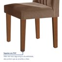 Ver imagem 4 de Conjunto 2 Cadeiras para Sala de Jantar Laguna Espresso Móveis