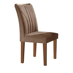 Conjunto 2 Cadeiras para Sala de Jantar Laguna Espresso Móveis - 8 Conjunto 2 Cadeiras para Sala de Jantar Laguna Espresso Móveis - 8