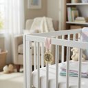 Ver imagem 2 de Lembrança Medalhão de Berço Anjo da Guarda Dourado