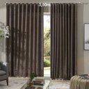 Ver imagem 3 de Cortina Ganache Renda C/ Forro Sala Quarto 3,50Larg x 2,20Alt