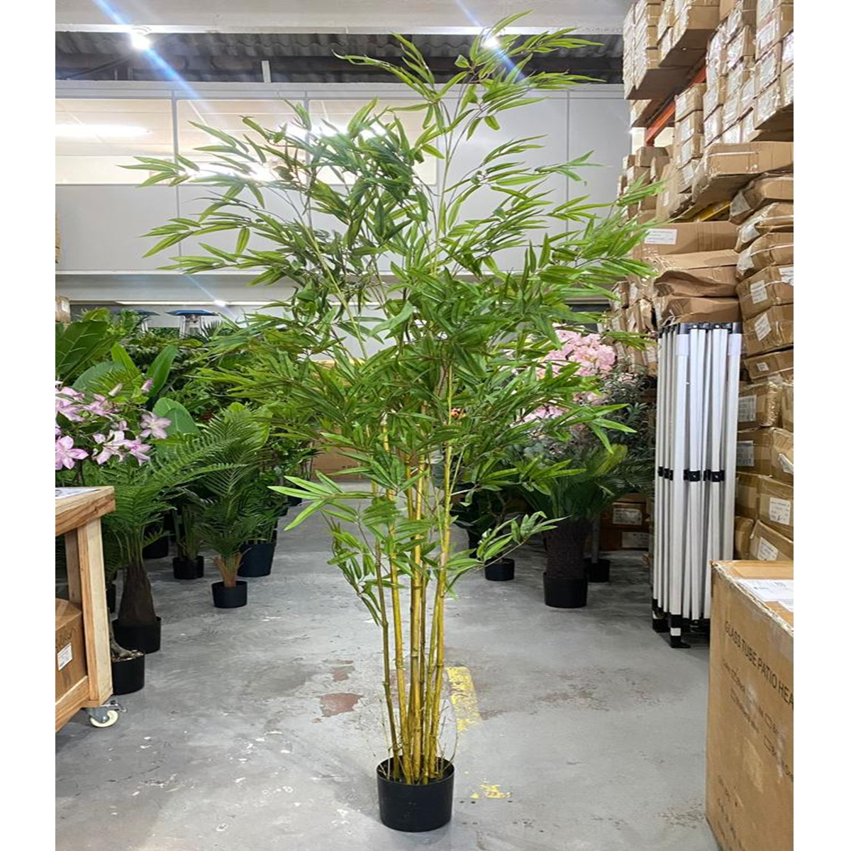 Bambu Artificial Grande Decoração Sala com 2.10 Metros - 3