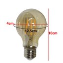 Ver imagem 5 de Lampada Led Multifilamento 30w Retro Kit 2 Uni Iluminaçao Decoraçao Sala Quarto Cozinha Garagem