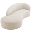 Ver mais imagens de Divã Recamier Orgânico França 180cm Lado Esquerdo Linho