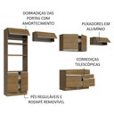 Ver imagem 5 de Armário de Cozinha Completa 350cm Rustic Glamy Madesa 01
