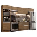 Ver imagem 3 de Armário de Cozinha Completa 350cm Rustic Glamy Madesa 01
