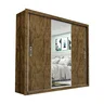 Guarda-Roupa Casal com Espelho 3 Portas de Correr Ilheus Plus Espresso Móveis - 3