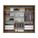 Ver imagem 2 de Guarda-Roupa Casal com Espelho 3 Portas de Correr Ilheus Plus Espresso Móveis