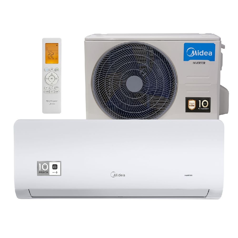 Ar Condicionado Split Inverter Springer Midea Xtreme Save Connect 18000 Btus Frio 220v 38agvci18m5 - 1