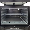 Ver imagem 4 de Fogão 4 Bocas Simples Cefaz com Forno Linha Gold Alta Pressão Cfzg-128