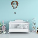 Ver imagem 2 de Luminária Teto tipo Pendente BALÃO MDF - Completa - Cor: Marrom