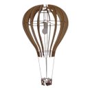 Ver imagem 1 de Luminária Teto tipo Pendente BALÃO MDF - Completa - Cor: Marrom