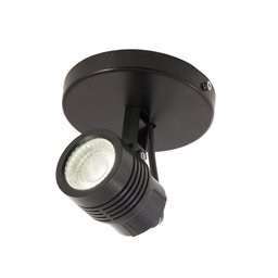 Spot Led Sobrepor 6w Preto Ip65 Yamamura - 1