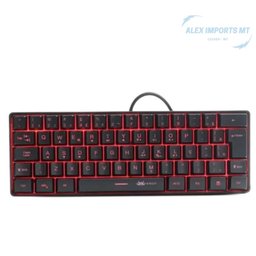 Teclado Gamer Semi Mecânico tecrado com Led Usb Para Pc - 3
