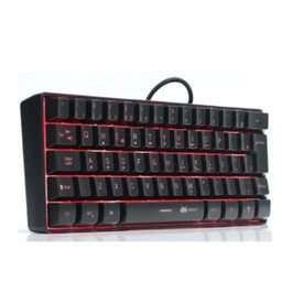 Teclado Gamer Semi Mecânico tecrado com Led Usb Para Pc - 1
