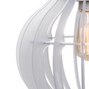 Ver imagem 4 de Pendente Lótus Poptem com lâmpada st58 127v transparente