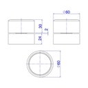 Ver imagem 2 de Acabamento para Registro de Gaveta Deca até 1" Redondo Deca You