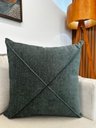 Ver imagem 4 de Almofada Linho Verde 52x52 com Nervura Verde 2:verde