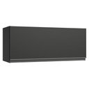Ver imagem 1 de Armário Aéreo 80 Cm 1 Porta Basculante Preto Nice Madesa Preto