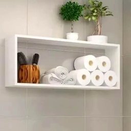Nicho Mdf Branco Tx Retangular 50l X 20p X 30a Cm Nchbr018 - 3