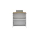 Ver imagem 4 de Gabinete de Banheiro 60cm GAB4008 Nature Branco/Carvalho