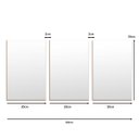 Ver imagem 3 de Kit 3 Quadros Decorativos Cactos Verde Frases