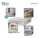 Ver imagem 4 de Cama Montessoriana Casal Ana Branco Amadeirado Acetinado - Tigus