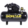 Compressor 10 Pés 200 Litros 140 Libras 2,0 HP CSV-10/200 PRO SCHULZ - 2