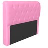 Cabeceira Casal Cama Box Estofada Cristal 140 Cm Veludo - 6