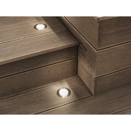 Embutido de Solo Led Taschibra Thin 1w 3000k Ip67 - Preto - Luz Quente 3000k - 2