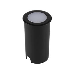Embutido de Solo Led Taschibra Thin 1w 3000k Ip67 - Preto - Luz Quente 3000k - 1