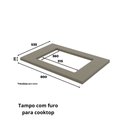 Ver imagem 3 de Cozinha Modulada de Canto 8 Peças Completa 20 Portas 2 Gavetas Connect Henn - Duna/cristal