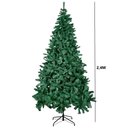 Ver imagem 2 de Arvore Natalina Lille 1350 Tips Verde 2,4m