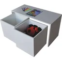 Ver imagem 2 de Baú para brinquedos com mesinha infantil