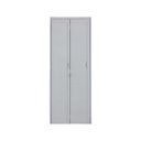 Ver imagem 1 de Porta Camarão Alumínio Lambril Branco 210x70 Completa Pronta instalação