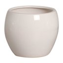 Ver imagem 1 de Vaso Cerâmica Esmaltado Linha Intense (12) Branco Burguina