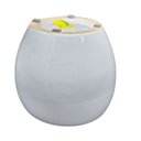 Ver mais imagens de Vaso Cerâmica Esmaltado Linha Intense (12) Branco Burguina