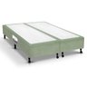 Cama Box Base King Poli Tecido Green (193x203x23) - Castor - 1