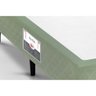 Cama Box Base King Poli Tecido Green (193x203x23) - Castor - 3