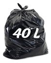 Ver imagem 1 de Saco de Lixo Reforçado 40 Litros - 100 Unidades - Premium