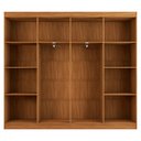 Ver mais imagens de Guarda-Roupa Casal Ele e Ela 8 Portas 8 Prateleiras - Panorama Móveis