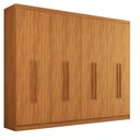 Ver imagem 3 de Guarda-Roupa Casal Ele e Ela 8 Portas 8 Prateleiras - Panorama Móveis