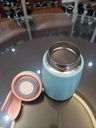 Ver imagem 2 de Garrafa Térmica Coelho 300 Ml - Verde-água