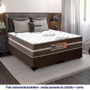 Ver imagem 4 de Cama Box Casal Bipartido Suede + Colchão Molas Ensacadas Texas Prime Colchões 138cm - Suporta At