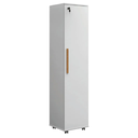 Ver imagem 1 de Armário Multiuso para Escritório com Chave e Rodízios 1 Porta Lune Branco J&a