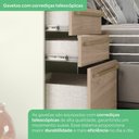 Ver imagem 6 de Guarda-roupa Casal Modulado Seletto 10 Portas 12 Gavetas Me19 Areia/jequitibá - Henn