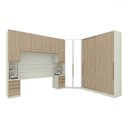 Ver imagem 2 de Guarda-roupa Casal Modulado Seletto 10 Portas 12 Gavetas Me19 Areia/jequitibá - Henn