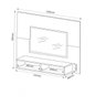 Rack com Painel para TV até 42 Polegadas Life Espresso Móveis - 5