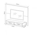 Ver imagem 5 de Rack com Painel para TV até 42 Polegadas Life Espresso Móveis