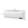 Ar-condicionado Split Inverter Samsung WindFree Sem Vento 12.000 BTUs Quente/Frio 220V AR12ASHABWKXA - 11